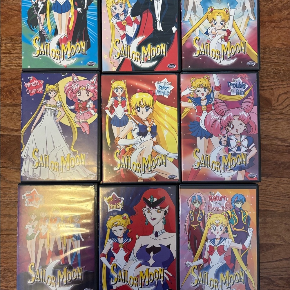 Sailor Moon - 9 DVDs